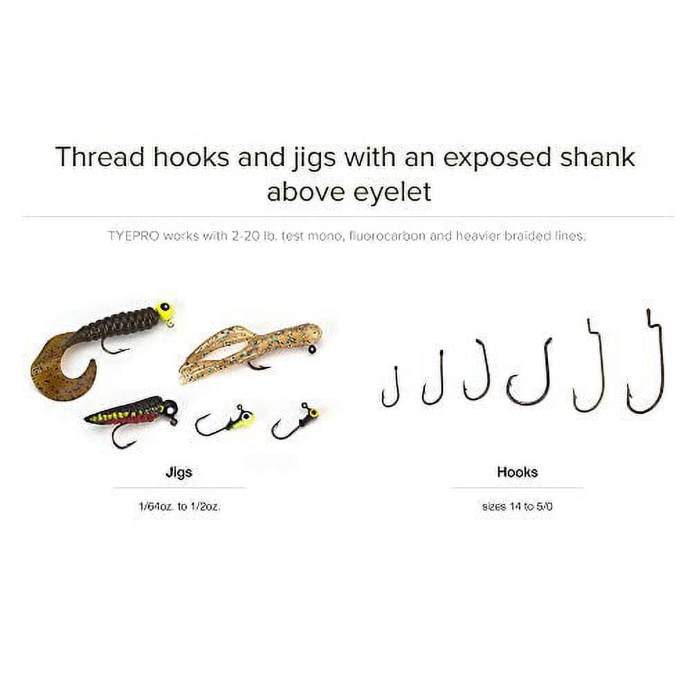 TYEPRO Original Fishing Knot Tying Tool with Line Threader and Clipper - Tackle Box Accessory