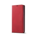 thumbnail image 4 of Dteck Wallet Case for Samsung Galaxy S24 Plus, Magnetic Flip Book Folio Design Premium PU Leather TPU Shockproof Protective Phone Skin Cover Stand with Photo Card Holder Slots,Red, 4 of 5