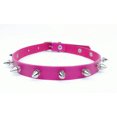 thumbnail image 1 of Collar de cuero con remaches puntiagudos estilo punk europeo y americano, collar Harajuku japonés, cadena de cuero para el cuello estilo gótico rock, joyería, 1 of 5