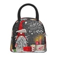 thumbnail image 2 of Haiem Traditional Scandinavian Dwarf Printed Lunch Bag Women, Lunch Box Lunch Bag for Women, Small Leakproof Cute Lunch Tote Large Capacity Reusable Insulated Cooler Lunch Container, 2 of 6