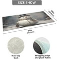 thumbnail image 3 of Dreamtimes Snowman Pattern Kitchen Mat 20"x39", Non Skid Kitchen Runner Rug Absorbent Resist Dirt Kitchen Floor Mat Comfort Standing Mat for Kitchen, Floor, Office, Sink, Laundry, 3 of 6