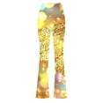 thumbnail image 4 of Haivin Women's Yoga Pants with Fashionable Print, Form-Fitting Booty Lifting and Flare Leg for Fitness and Daily Wear, 4 of 5