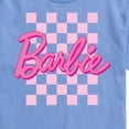thumbnail image 2 of Barbie - Checkered Logo - Men's Short Sleeve Graphic T-Shirt, 2 of 5