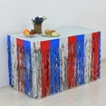 thumbnail image 4 of Inerposs Multicolor Foil Tassel Table Skirt for Party Decorations, Wedding, Birthday, Independence Day, and Procession Floats, 4 of 6