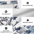 thumbnail image 6 of Navy Blue Black Coastal Turtle Outdoor Rug for Patio/Deck/Porch, Non-Slip Large Area Rug 6 x 9 Ft, Nautical Sea Coral Shell Indoor Outdoor Rugs Washable Area Rugs, Camping Rug Carpet Runner, 6 of 8