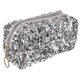 thumbnail image 1 of 1Pc Sequin Square Storage Bag Ladies Portable Cosmetic Bag Travel Toiletry Bag, 1 of 4
