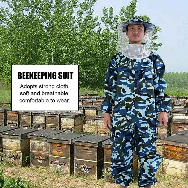 Costume d'Apiculture, Costume de Protection Professionnel pour Apiculteur Équipement de Protection Apparence Frappante