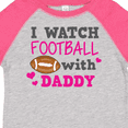 thumbnail image 4 of Inktastic I Watch Football with My Daddy Boys or Girls Toddler T-Shirt, 4 of 5