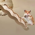 thumbnail image 4 of Escaleras de hámster jinwen juguete de madera decorativo para ratón, 4 of 7