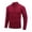 Wine, variant on TAGOLD Men Fall Winter Sweater Tops,Men's Solid Color Sport Shirt With Button Lapel Long Sleeve Lapel Top/Shirt