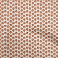 thumbnail image 1 of oneOone Rayon White Fabric Pumpkin Sewing Craft Projects Fabric Prints By Yard 56 Inch Wide, 1 of 4