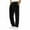 Black, variant on Guluxicc Womens Athletic Pants Casual Loose Drawstring Elastic Waist Straight Leg Pants with Pockets