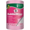 Duck Brand 30' Pink Bubble Wrap Cushioning