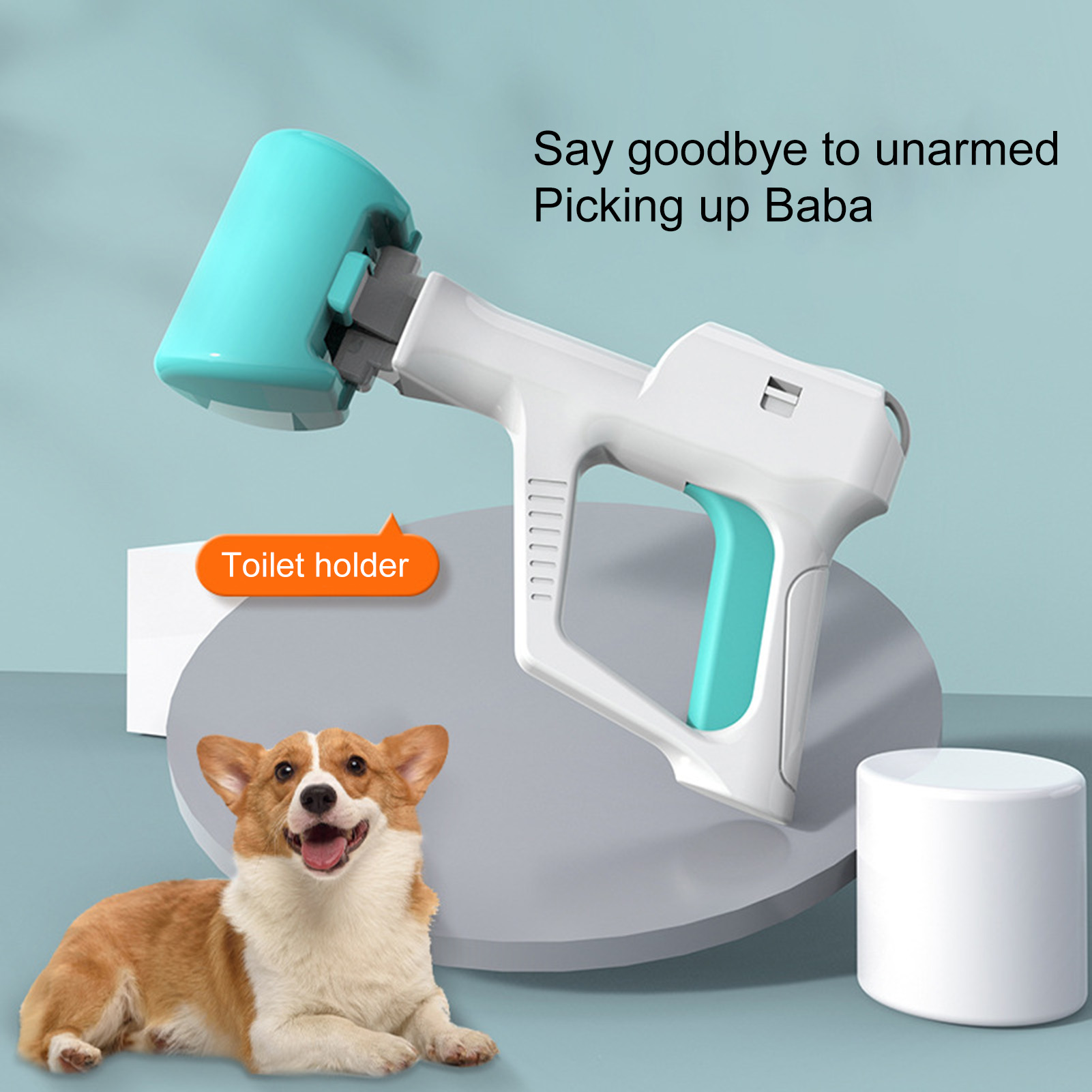 Kripyery Pet Poop Picker 2 in 1 Laborsaving Pet Dog Poop Scooper