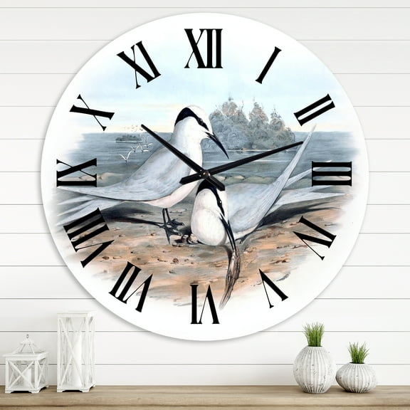 Designart 1 in Quartz Traditional Wall Clock