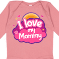 thumbnail image 4 of Inktastic I Love My Mommy Girls Girls Long Sleeve Baby Bodysuit, 4 of 5