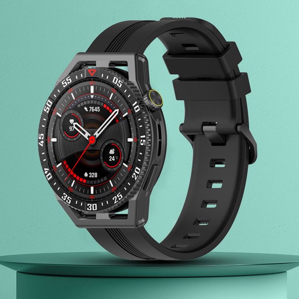 Correa de reloj de silicona para reloj inteligente para Galaxy Watch5 para Samsung Gear S3 Classic