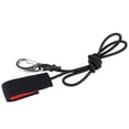 thumbnail image 2 of Viccilley Kayak Paddle Leash Canoa Kayak Paddle Leash Cuerda elástica Canotaje Kayak Paddle Barra de Seguridad Correa Cordón Cordón con mosquetón Clip para remar(Negro), 2 of 5