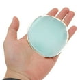 thumbnail image 3 of Unique Bargains 1 Pc Portable Round Nail Art Palette Blue Gold Tone, 3 of 7