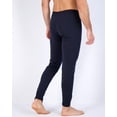 thumbnail image 3 of Real Essentials 3 Pack: Men's Thermal Underwear Base Layer Fleece Lined Pants with Fly - Long John Bottom(Big & Tall), 3 of 5