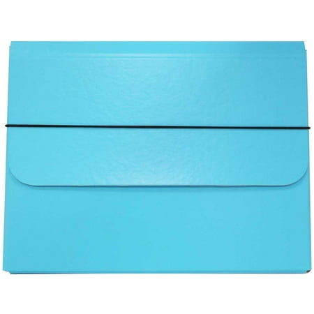 UPC: 0707152624657 | JAM Elastic Portfolio  10×13.25×1.25  Sky Blue  1/Pack