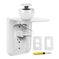thumbnail image 1 of Poste de alimentación, estante para enchufe de pared, enchufes decorativos extraíbles, estante de carga para teléfono móvil, fácil instalación, 1 of 5