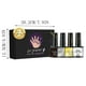 thumbnail image 3 of Kit de 24 esmaltes de gel para uñas, colorido y clásico, con 3 botes de base, capa superior mate y brillante., 3 of 9