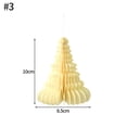 thumbnail image 3 of Bolas de nido de abeja para Navidad, colgantes de bolas de papel para árbol de Navidad, adornos para decorar el ambiente, suministros y accesorios, 3 of 5