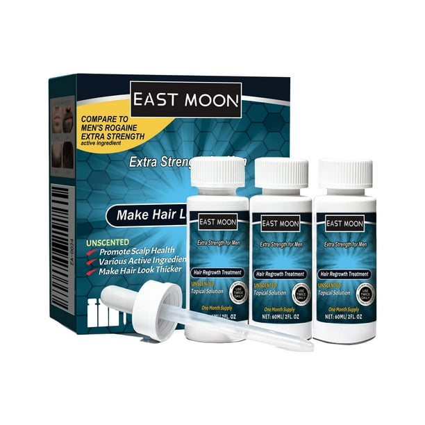 East Moon Men's Hair Care Serum Men's Hair Cuidado nutricional Esencia hidratante