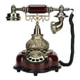 thumbnail image 2 of Teléfono De Marcación Rotatoria, Teléfono Vintage, Elegante, Preciso, Simple Para Decoración De Cafetería, Para Decoración De Oficina, Para Decoración Del Hogar, 2 of 8