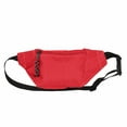 thumbnail image 5 of Unisex Belt Bag Crossbody Waist Bag with Adjustable Strap and 3-Zipper Pockets for Workout Shopping Travelling Hiking, 5 of 9