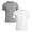 Grey/White, variant on Men's 2-Pack Short Sleeve Tee with Pocket - White/White - XL
