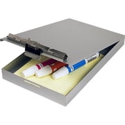 Saunders Recycled Aluminum Redi-Rite Clipboard Top Opening - 6 x 9 - Aluminum - Silver - 1 Each