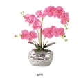 thumbnail image 4 of Justharion Realistic Faux Orchid In Pot - Long-lasting Durability Wide Application Low Maintenance Fake Flower pink, 4 of 6