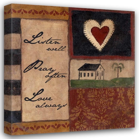 Smith Haynes 36x38 Gallery Wrapped Canvas Wall Art Titled - .