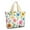 Floral Pattern-1, variant on Tote Bag for Women - Floral Pattern Shoulder Bag - Large Utility Work Duffle Bag with Zipper Handbag for Travel, Work, Sprots