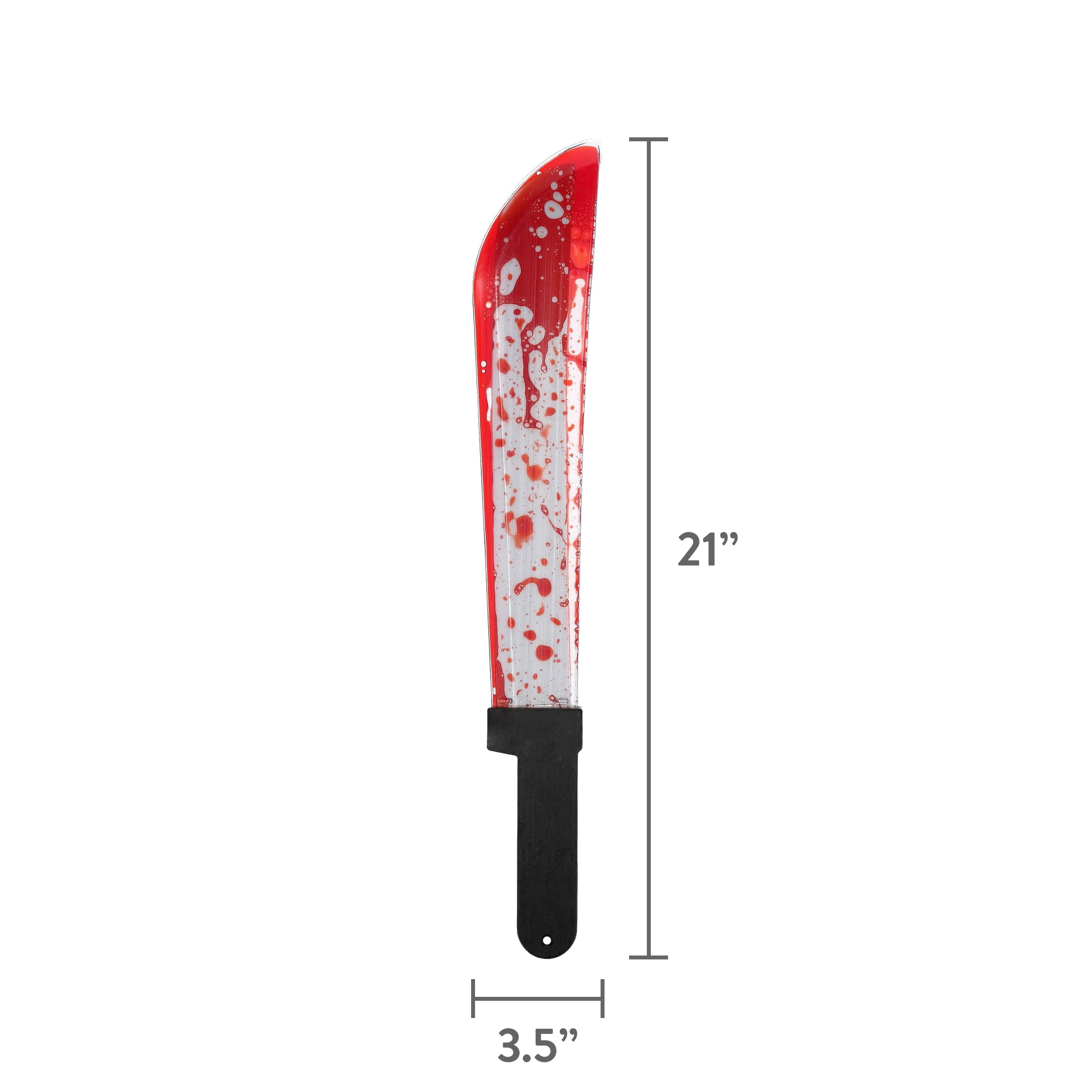 Bloody Machete Costume Accessory for Adults, Multicolor, Halloween by Way To Celebrate