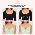 thumbnail image 2 of Women's Multiway Padded Push Up Underwire Bandeau Bra, 2 of 5