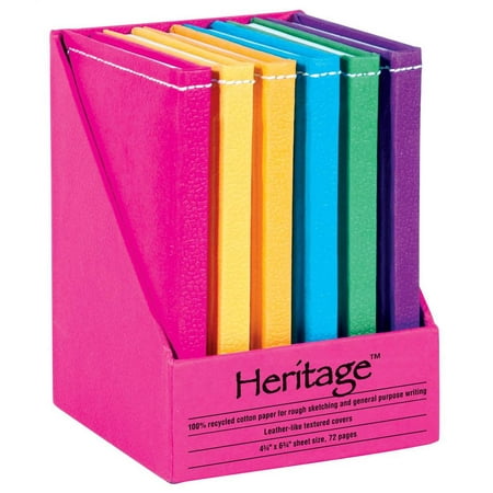 7 in. Notebook Display in Assorted - Set of 6