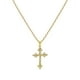 thumbnail image 2 of Collar Collar Hip Hop Versatile Sense Collar de cruz de cobre, 2 of 6