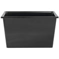thumbnail image 4 of HUBERT SmartFit 1/4 Size Black Melamine Cold Food Pan - 6 1/5"L x 10"W x 6"D, 4 of 5