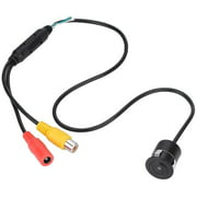 CCTV Camera,170 Degree Wide Angle CCD Wired Waterproof Mini Color CCTV Camera PAL for Car