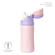 Cirkul 16oz StrawSip Flip Bottle, Blossom (Pink)