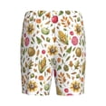 thumbnail image 2 of Lsque Fall Fruits And Vegetables Mens Sleep Pajama Shorts,Short Pajama Pants, Cotton Ultra-Soft Knit-XX-Large, 2 of 9