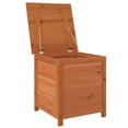 thumbnail image 3 of vidaXL Outdoor Cushion Box Brown 50x50x56 cm Solid Wood Fir, 3 of 4