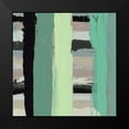 thumbnail image 2 of PI Gallery 12x12 Black Modern Framed Museum Art Print Titled - Alt Stripes III, 2 of 5