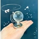 thumbnail image 5 of Esfera de cristal mágica, supermini globo terráqueo redondo con mapa del mundo, bola de cristal, bolas de cristal decorativas, adorno de escritorio, decoración para el hogar, oficina, regalo, paquete JAMW Sencillez, 5 of 5