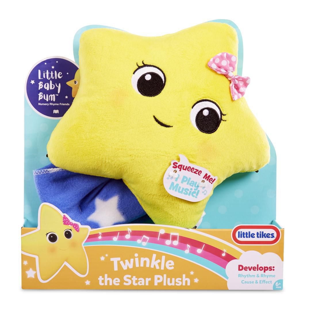 Peluche apaisante Brillante, brillante mon étoile Little Baby Bum officielle de Little Tikes