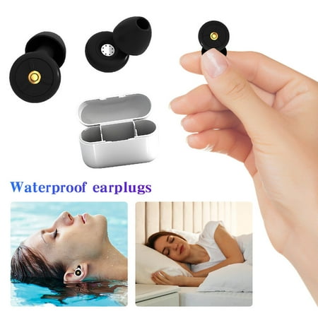 

Ear Plugs for Sleeping Noise Cancelling Noise Reduction Silicone Earplugs Waterproof Reusable Washable Hearing Protection Earplugs for Sleep Swim