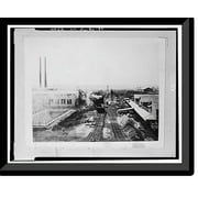 Historic Framed Print, United States Nitrate Plant No. 2, Reservation Road, Muscle Shoals, Muscle Shoals, Colbert County, AL - 37, 17-7/8" x 21-7/8"